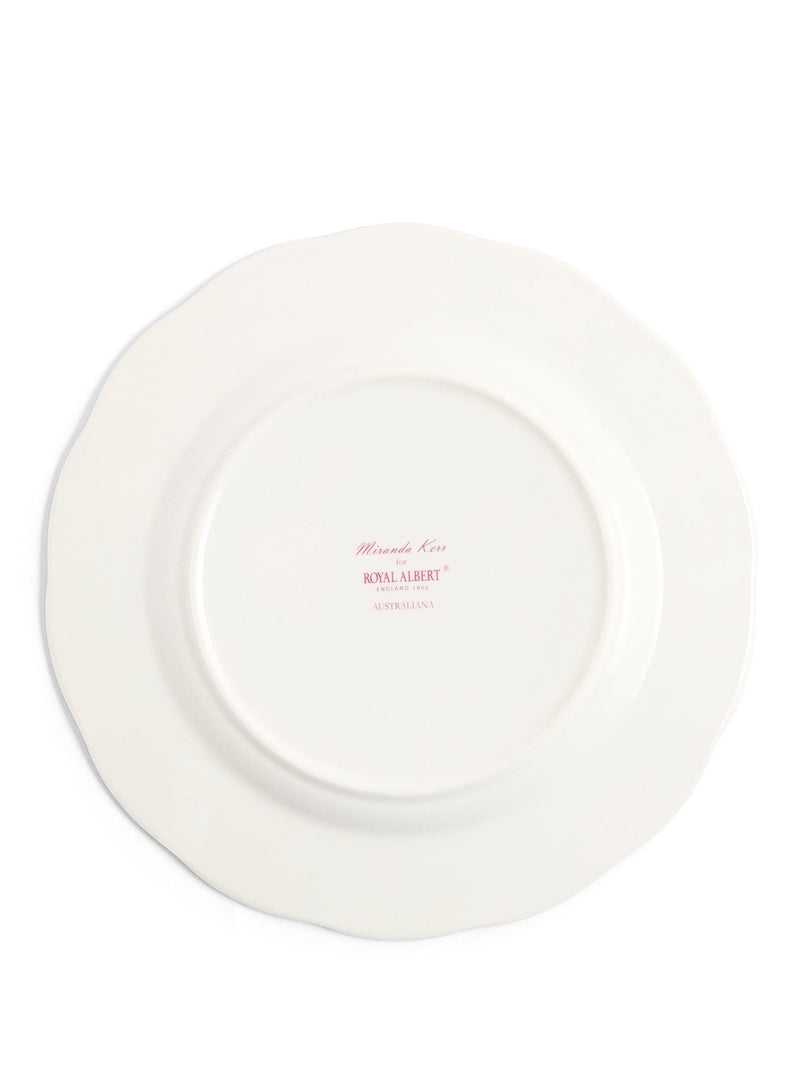 Royal Albert set of 4 20cm side plates with floral design (British brand)