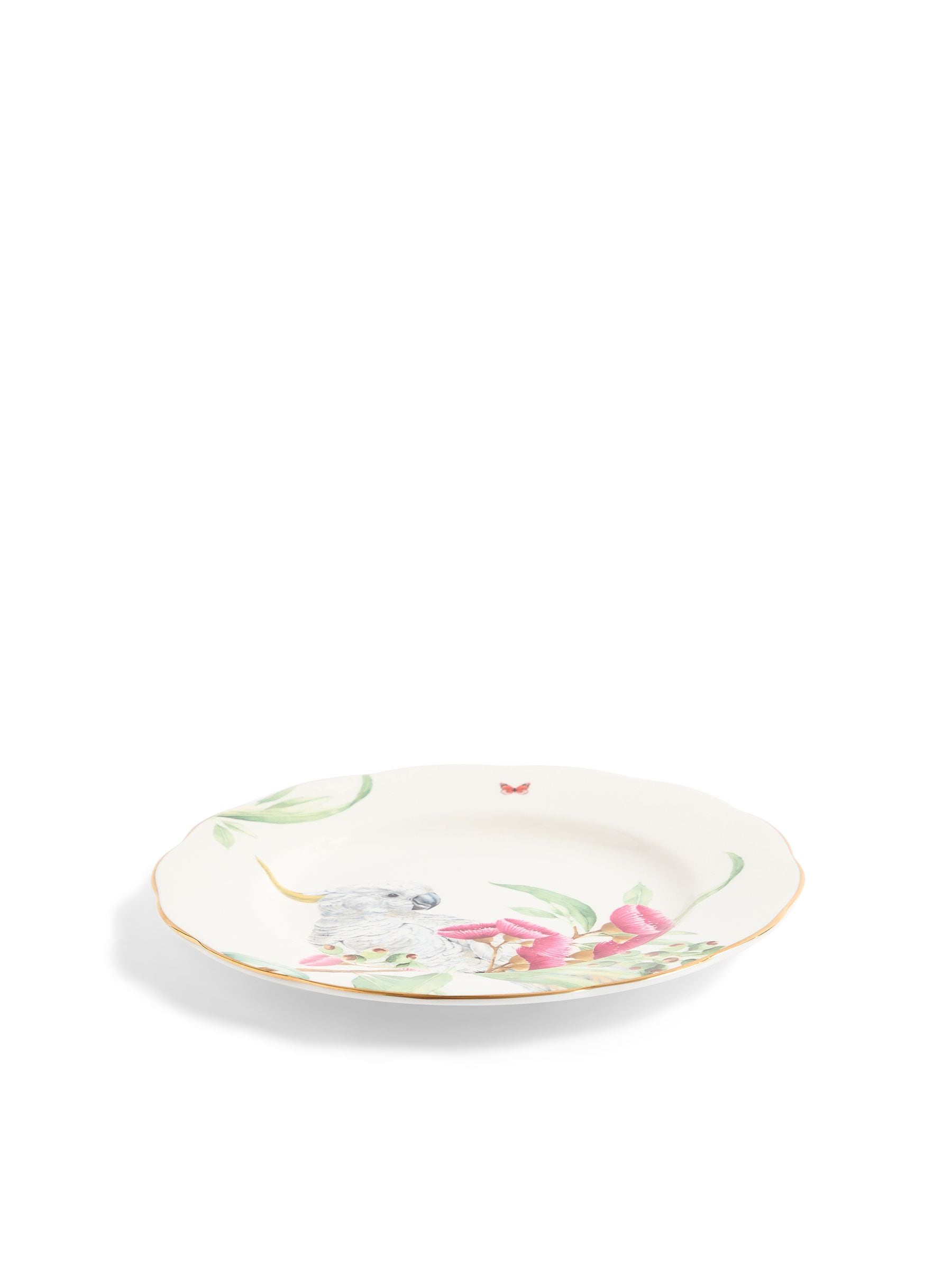 Royal Albert set of 4 20cm side plates with floral design (British brand)