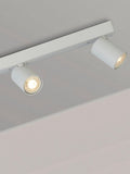 Searchlight sand white 4-light ceiling bar, imported from the UK