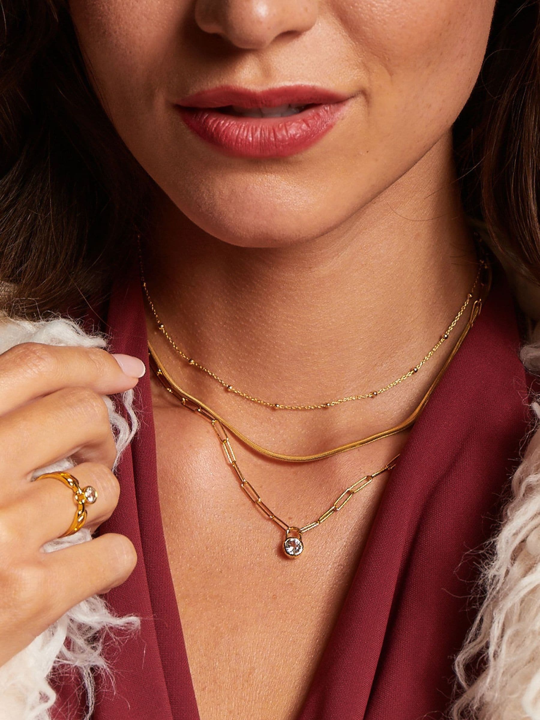 Hot Diamonds Revolve necklace 45cm (British brand)