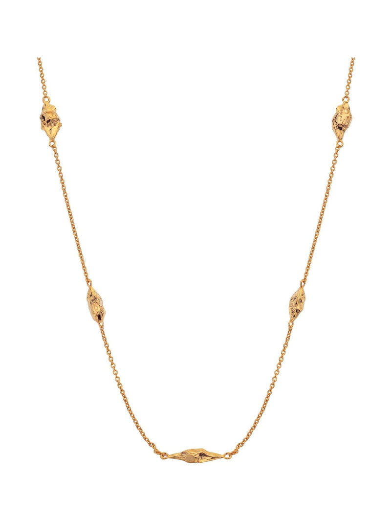 Hot Diamonds gold tone necklace with diamond 40-45cm - British product