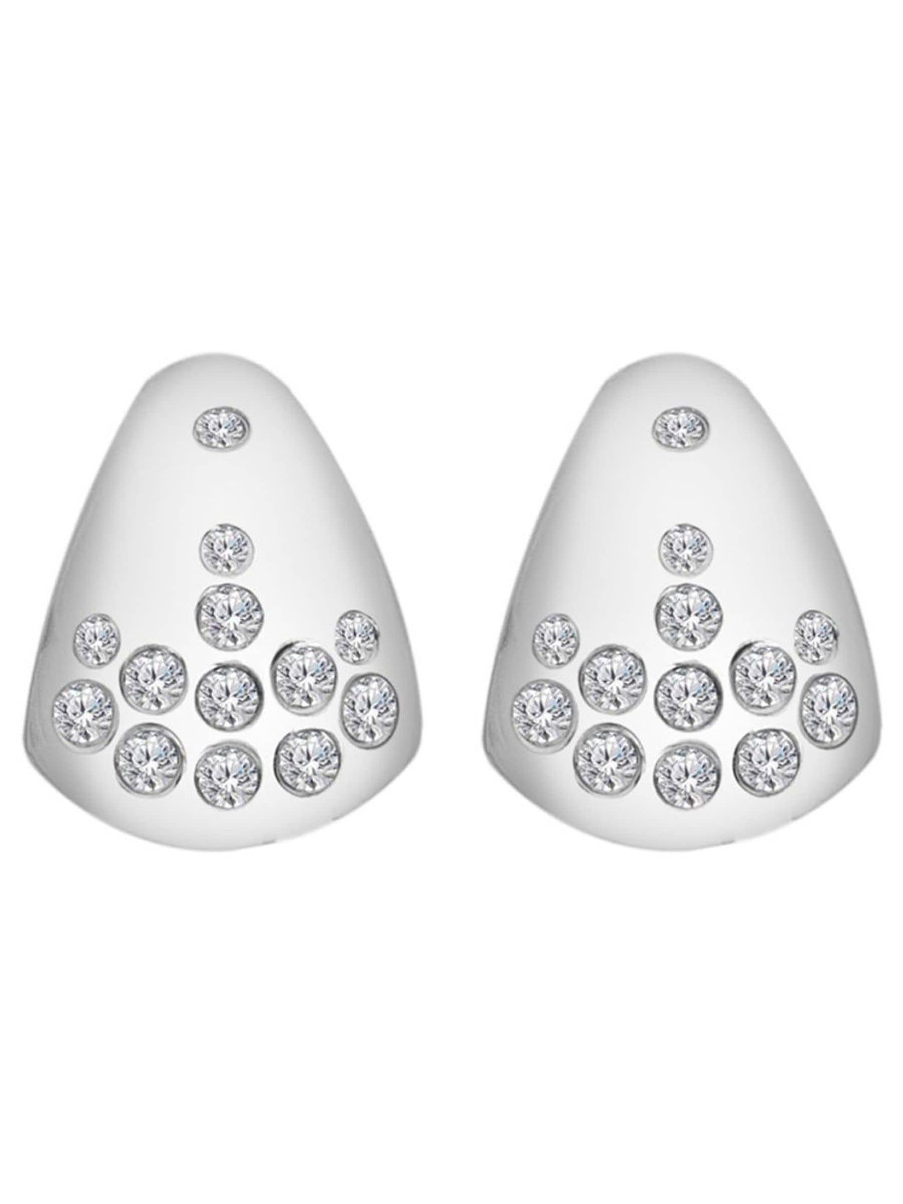 Hot Diamonds silver Spritz Topaz earrings 9mm x 12mm - British product
