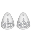 Hot Diamonds silver Spritz Topaz earrings 9mm x 12mm - British product