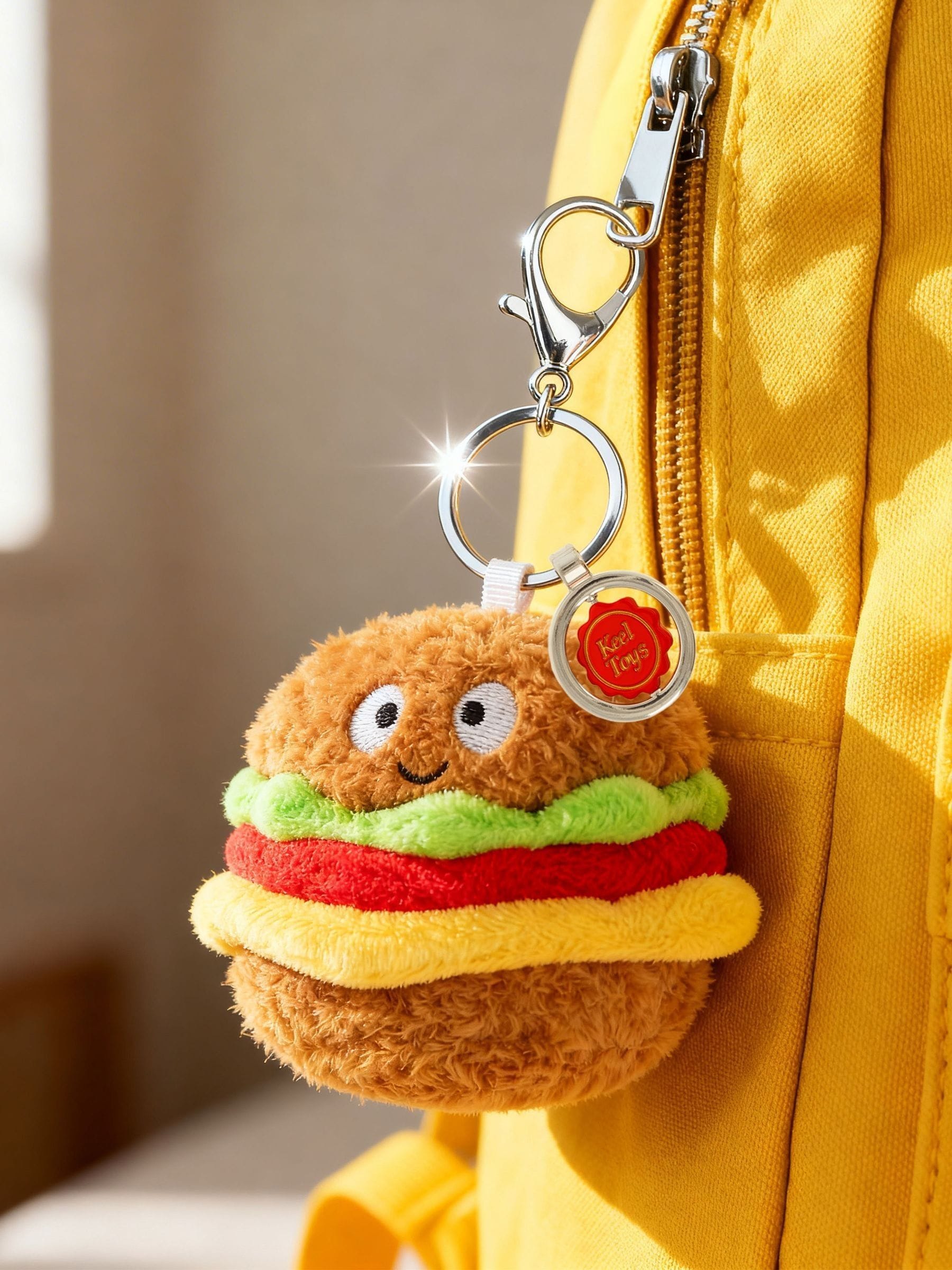 Keel Toys Avocado Snackies Soft Toy Bag Charm 12cm