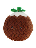 Keel Toys Christmas pudding soft toy 12cm (British brand)