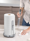 Simplehuman White Paper Towel Holder and Spray Pump