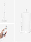 simplehuman white paper towel holder and spray pump (British brand)
