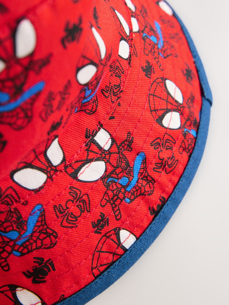 Spidey red navy bucket hat 1-10 years (British brand)