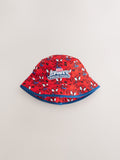 Spidey red navy bucket hat 1-10 years (British brand)
