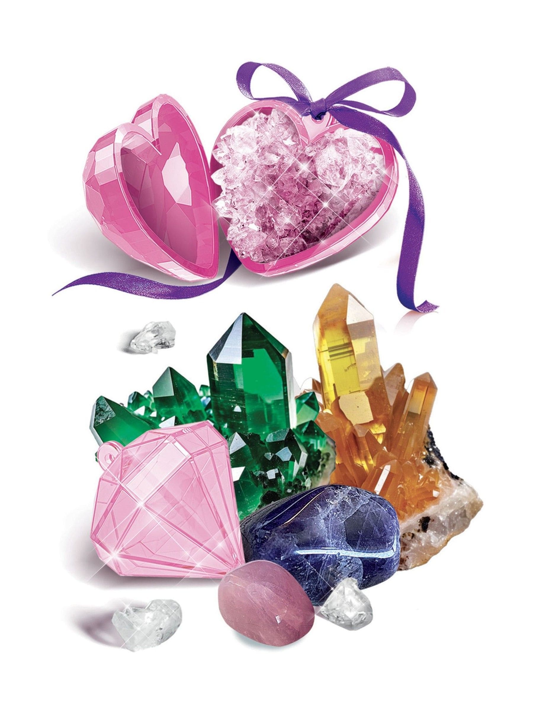 Clementoni Crystal Jewellery Creator science kit for kids, UK version