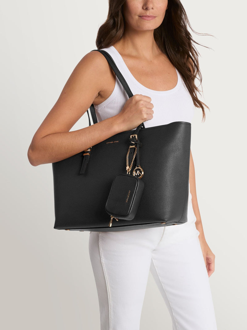 Michael Kors Black Quinn Large Tote Bag