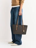 Michael Kors medium tote bag in brown acorn, imported from the UK