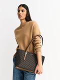 Michael Kors medium tote bag in brown acorn, imported from the UK
