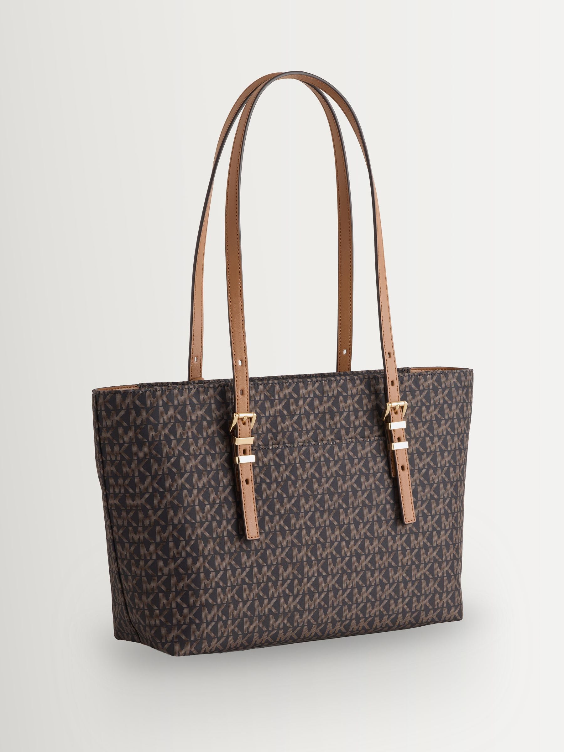 Michael Kors medium tote bag in brown acorn, imported from the UK
