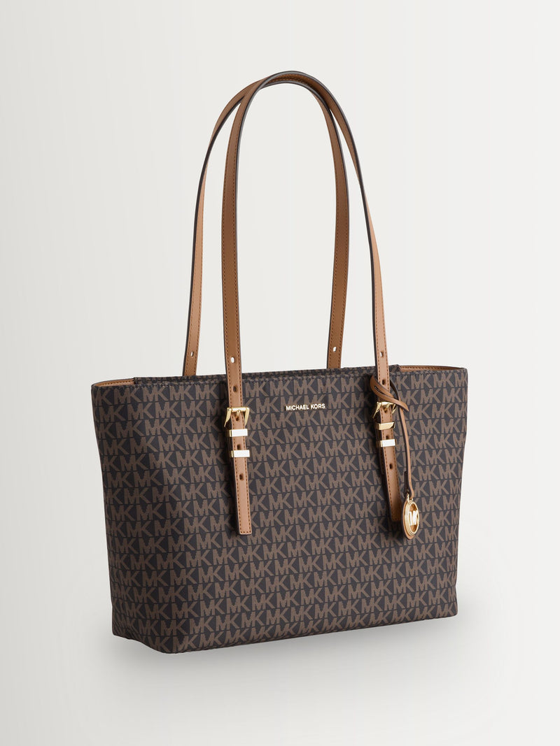Michael Kors medium tote bag in brown acorn, imported from the UK