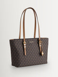 Michael Kors medium tote bag in brown acorn, imported from the UK