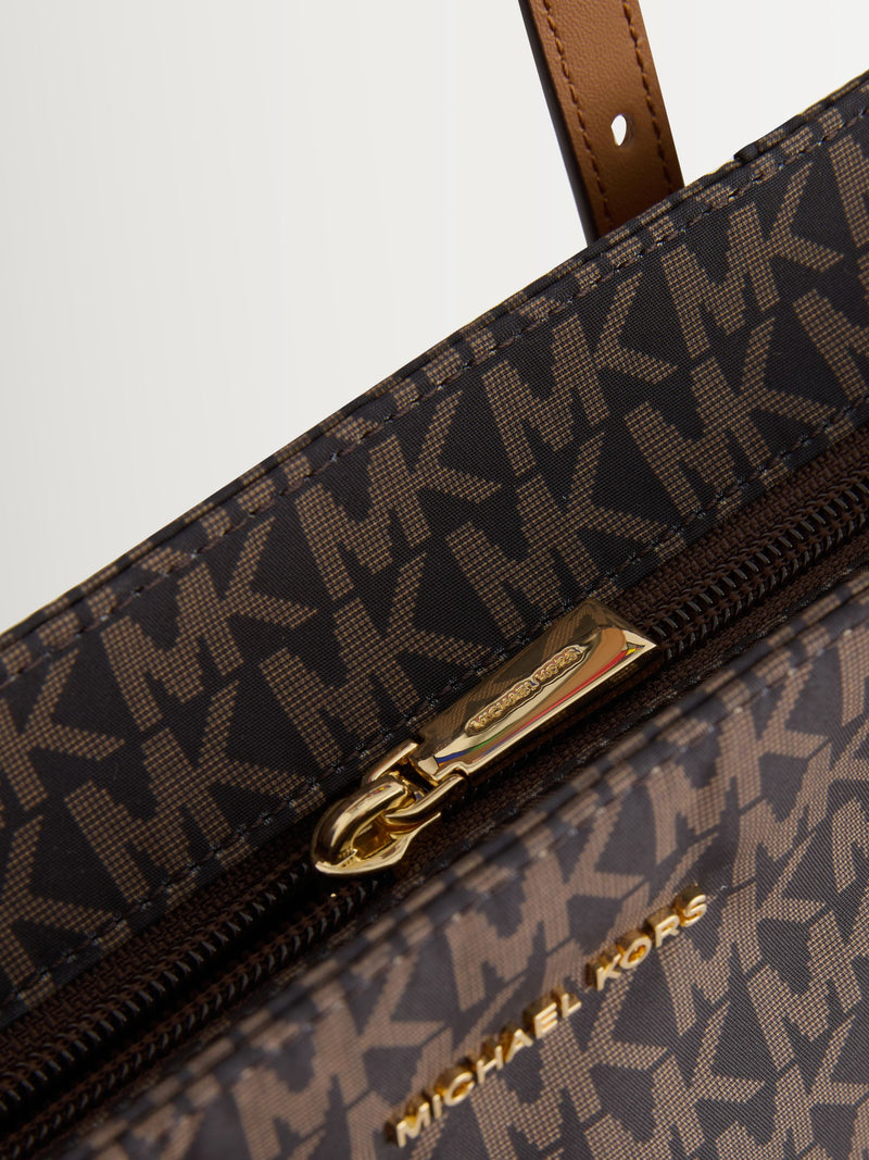 Michael Kors medium tote bag in brown acorn, imported from the UK