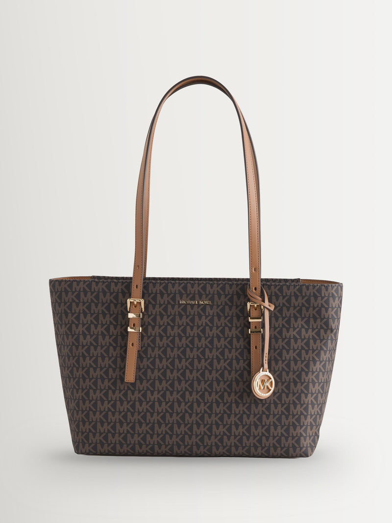 Michael Kors medium tote bag in brown acorn, imported from the UK