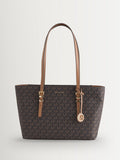Michael Kors medium tote bag in brown acorn, imported from the UK