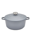 Morphy Richards Blue Cast Aluminium Casserole Dish 24cm