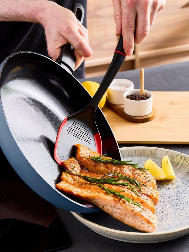 Morphy Richards Blue Aluminium Frying Pan Bundle