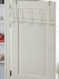 Showerdrape Sage Green Vertu Toilet Roll & Spare Holder & Over Dook Hook Set