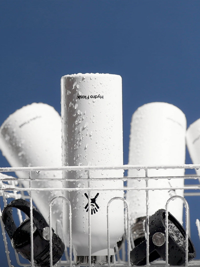 Hydro Flask White Wide Flex Cap Water Bottle 40oz