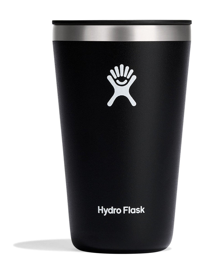 Hydro Flask Black All Around Tumbler Press In Lid 16oz