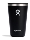 Hydro Flask Black All Around Tumbler Press In Lid 16oz
