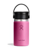 Hydro Flask Black Wide Flex Sip Lid Insulated Bottle 12oz