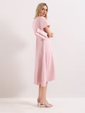 Phase Eight pink grosgrain bow clutch small (British brand)