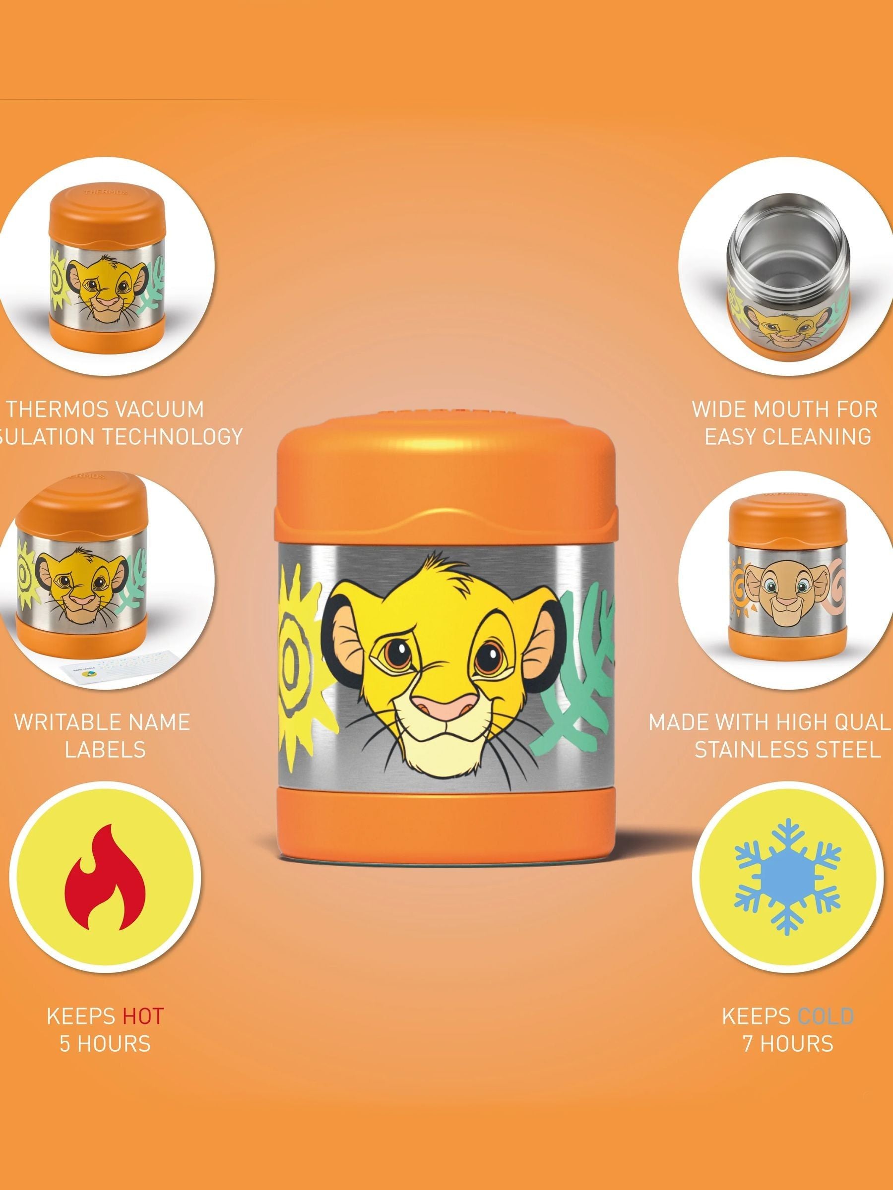 Thermos Disney Lion King food flask 290ml, UK version