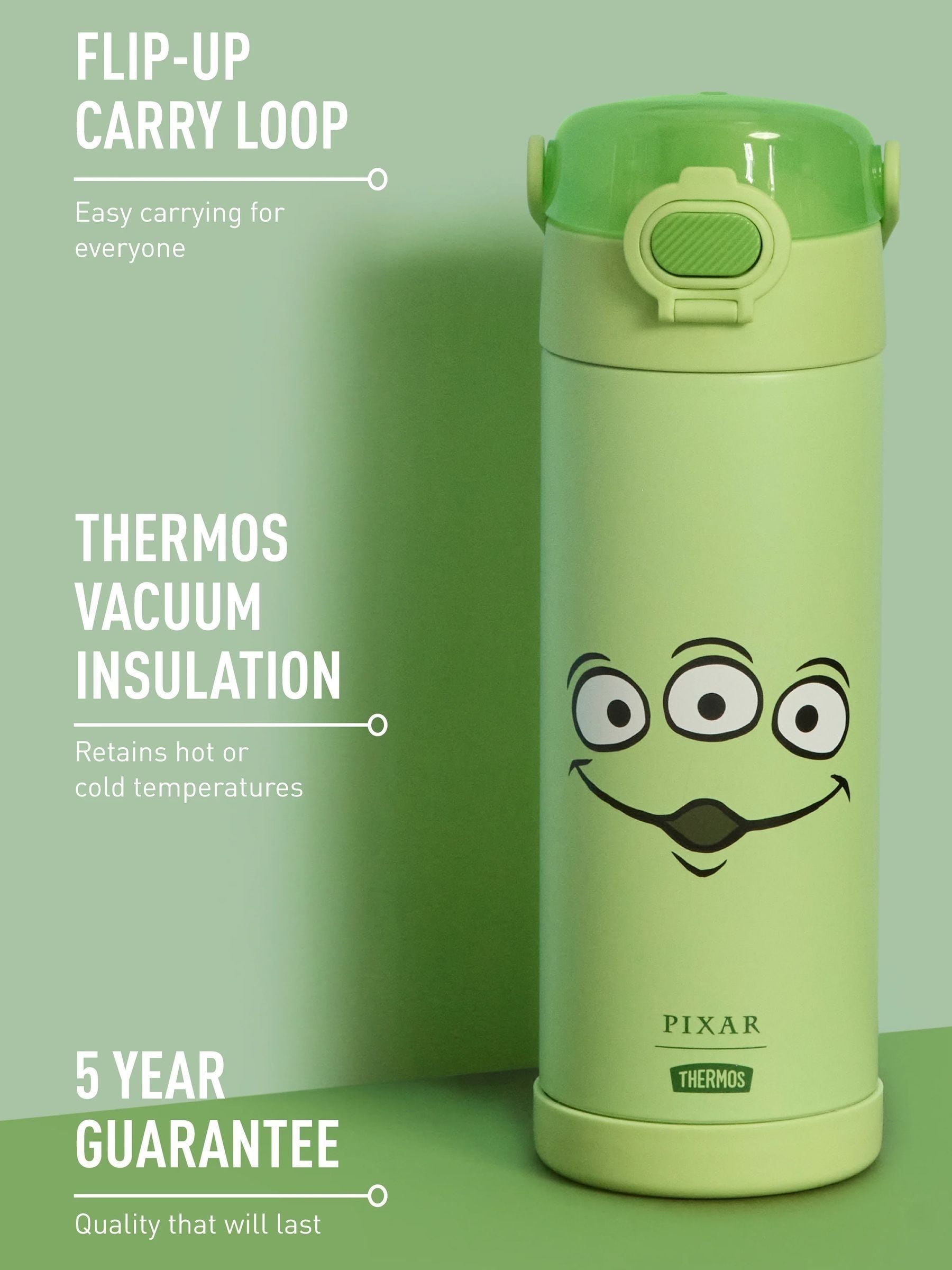 Thermos Funtainer bottle Alien 470ml - British product