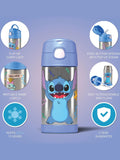 Thermos Funtainer Stitch 355ml bottle, imported from the UK
