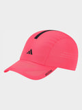 Adidas pink Adizero running cap, imported from the UK