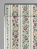 Laura Ashley Talon Stripe roman blinds natural, imported from the UK