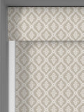 Laura Ashley Natural Landford roller blind with floral trellis design, imported from the UK