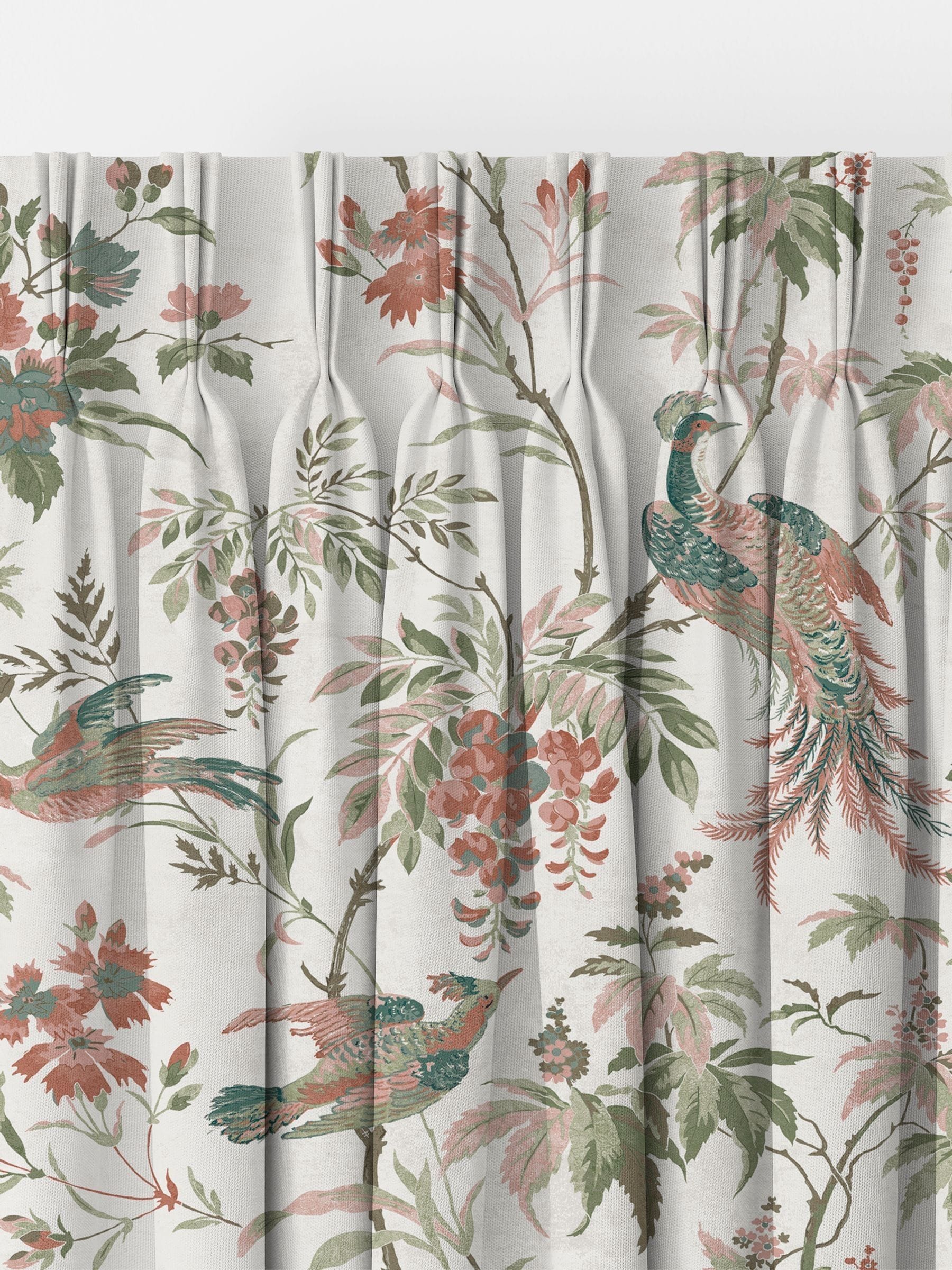 Laura Ashley Attleton sage green curtains - British brand