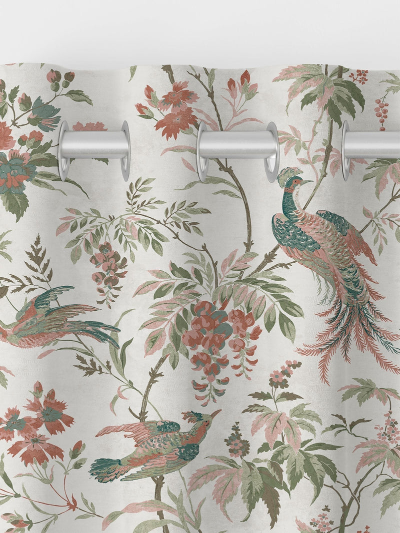 Laura Ashley Attleton sage green curtains - British brand