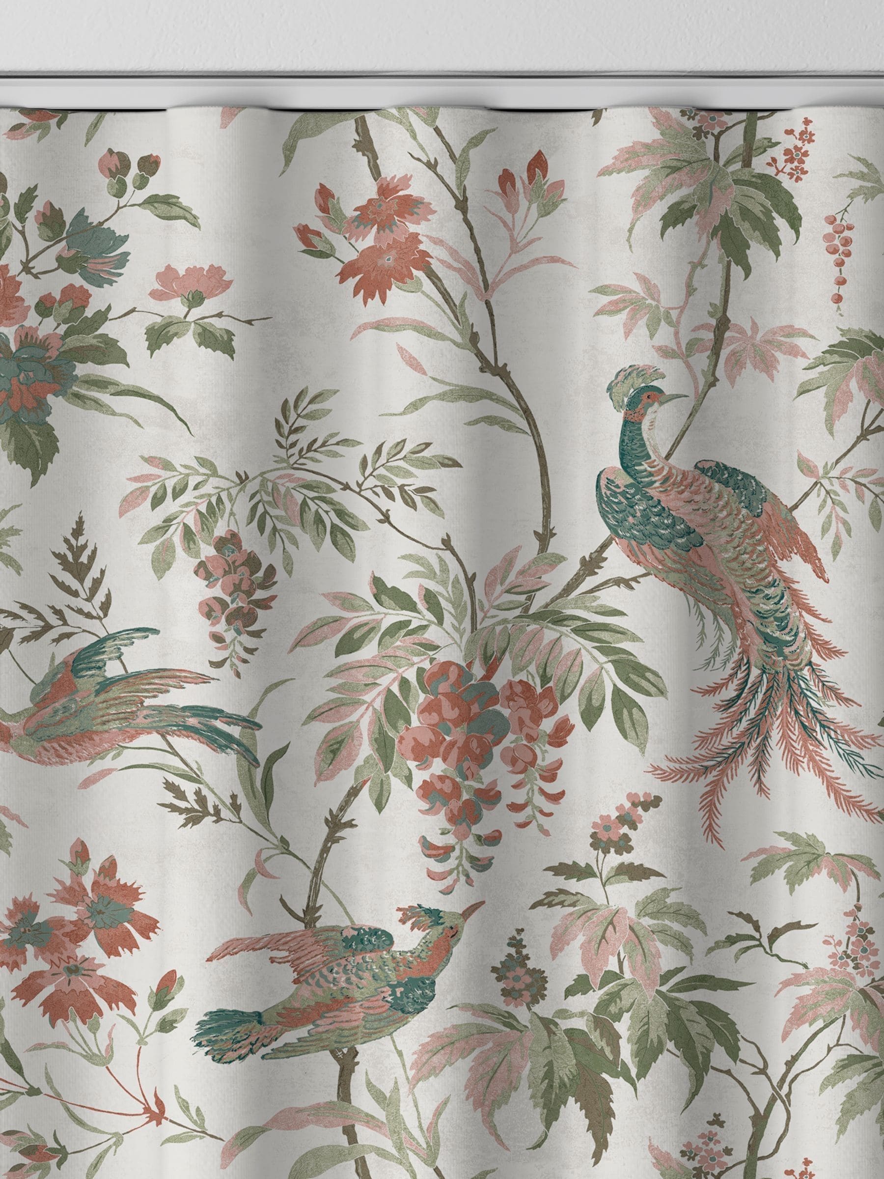 Laura Ashley Attleton sage green curtains - British brand
