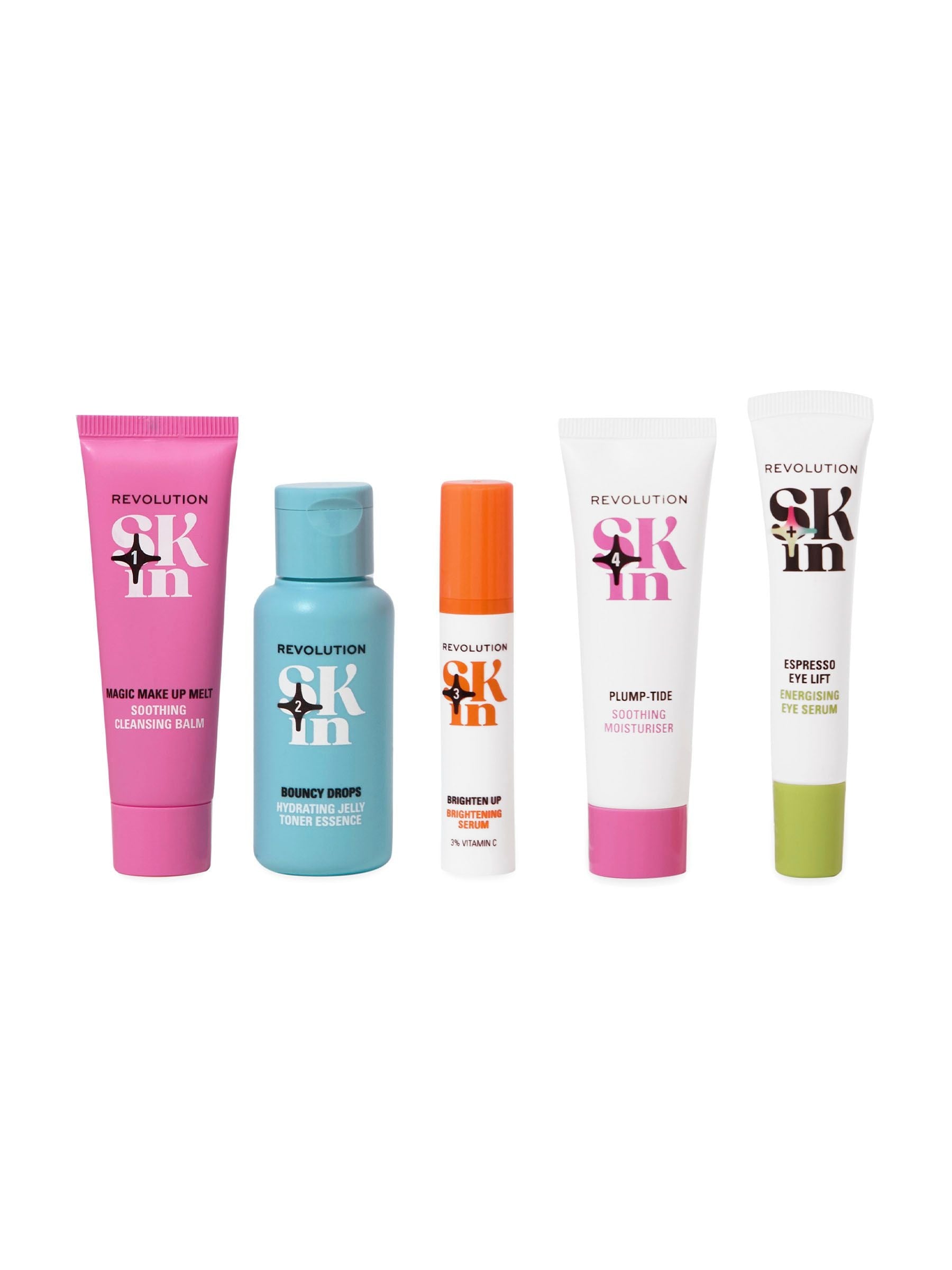 Revolution 5-step skincare gift set - British product