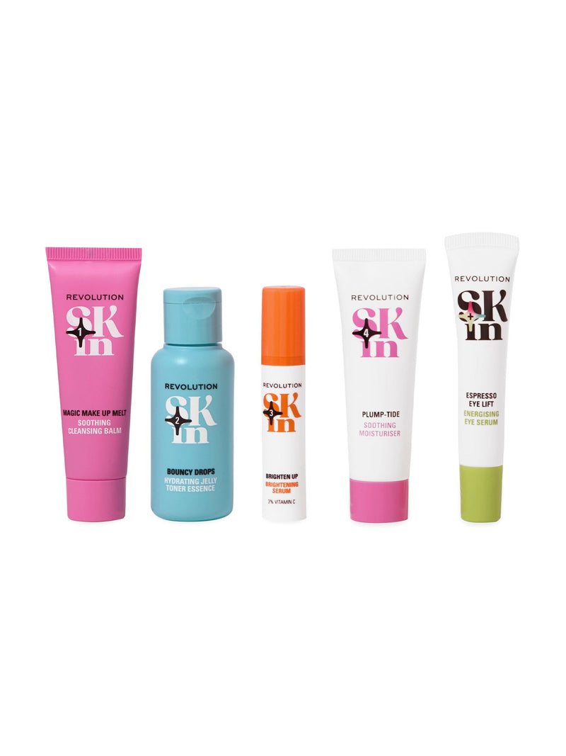Revolution 5-step skincare gift set - British product