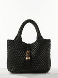 Luella Grey woven cross-body bag medium, UK version