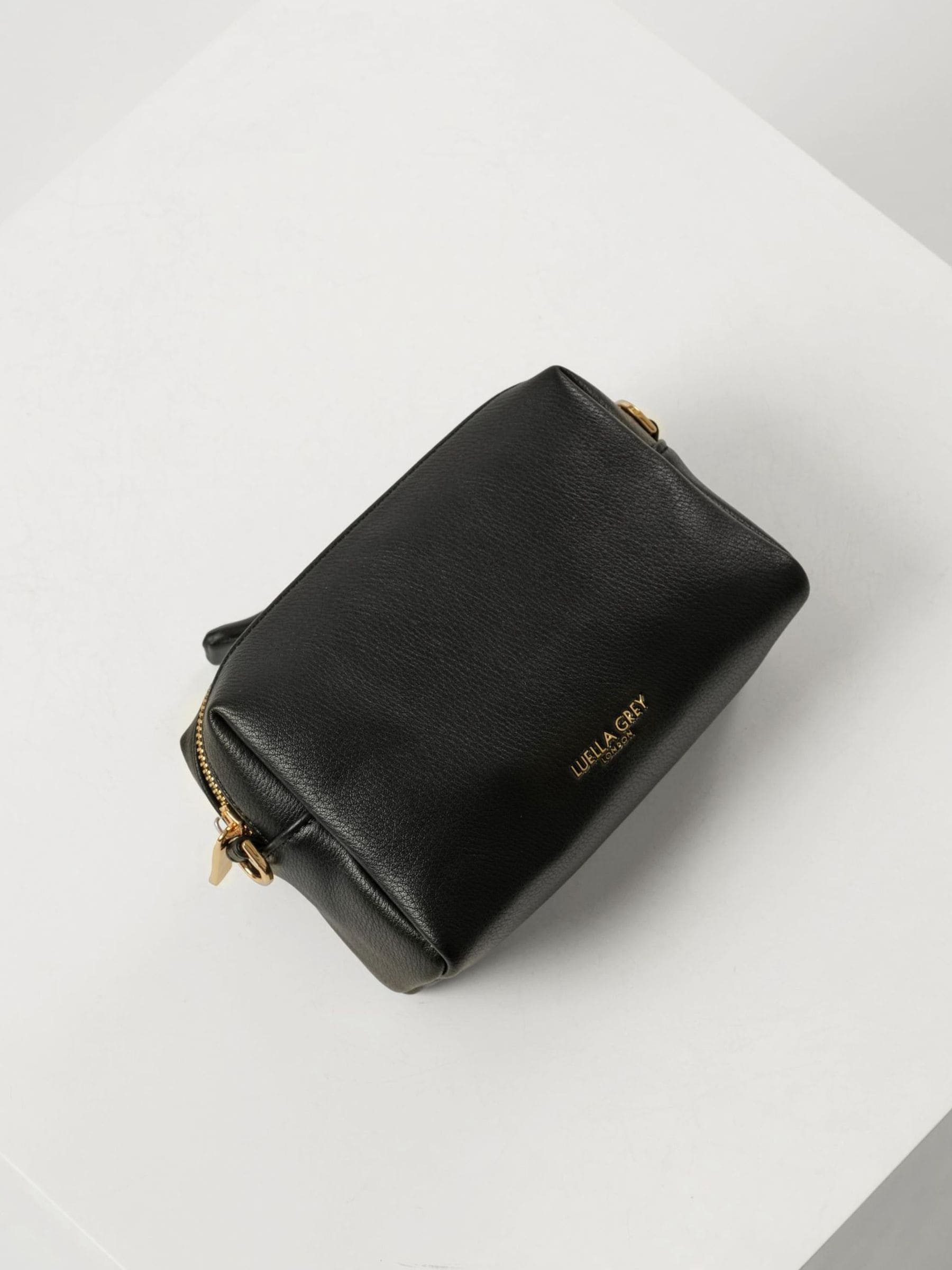 Luella Grey woven cross-body bag medium, UK version
