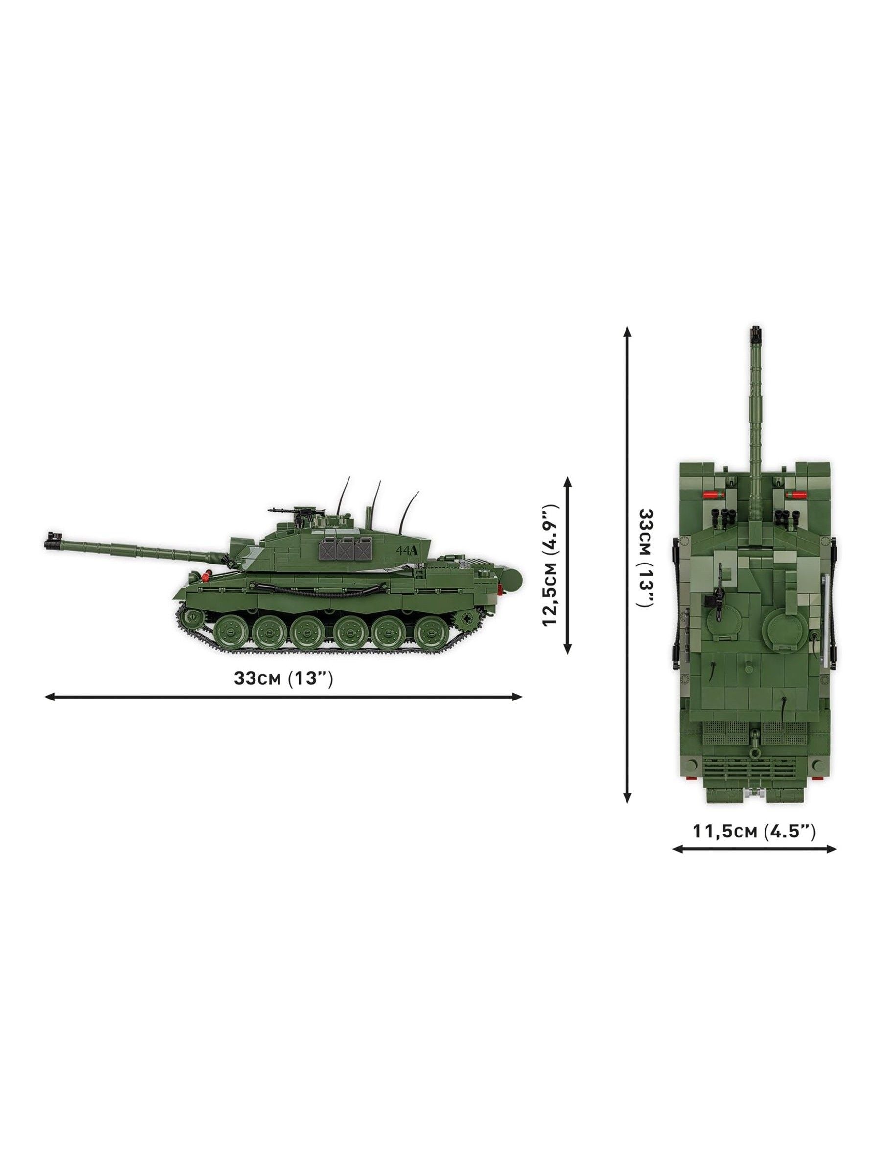 Cobi Challenger 2 tank model 1:35 scale - British product