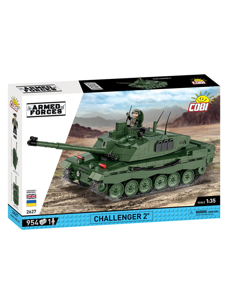 Cobi Challenger 2 tank model 1:35 scale - British product