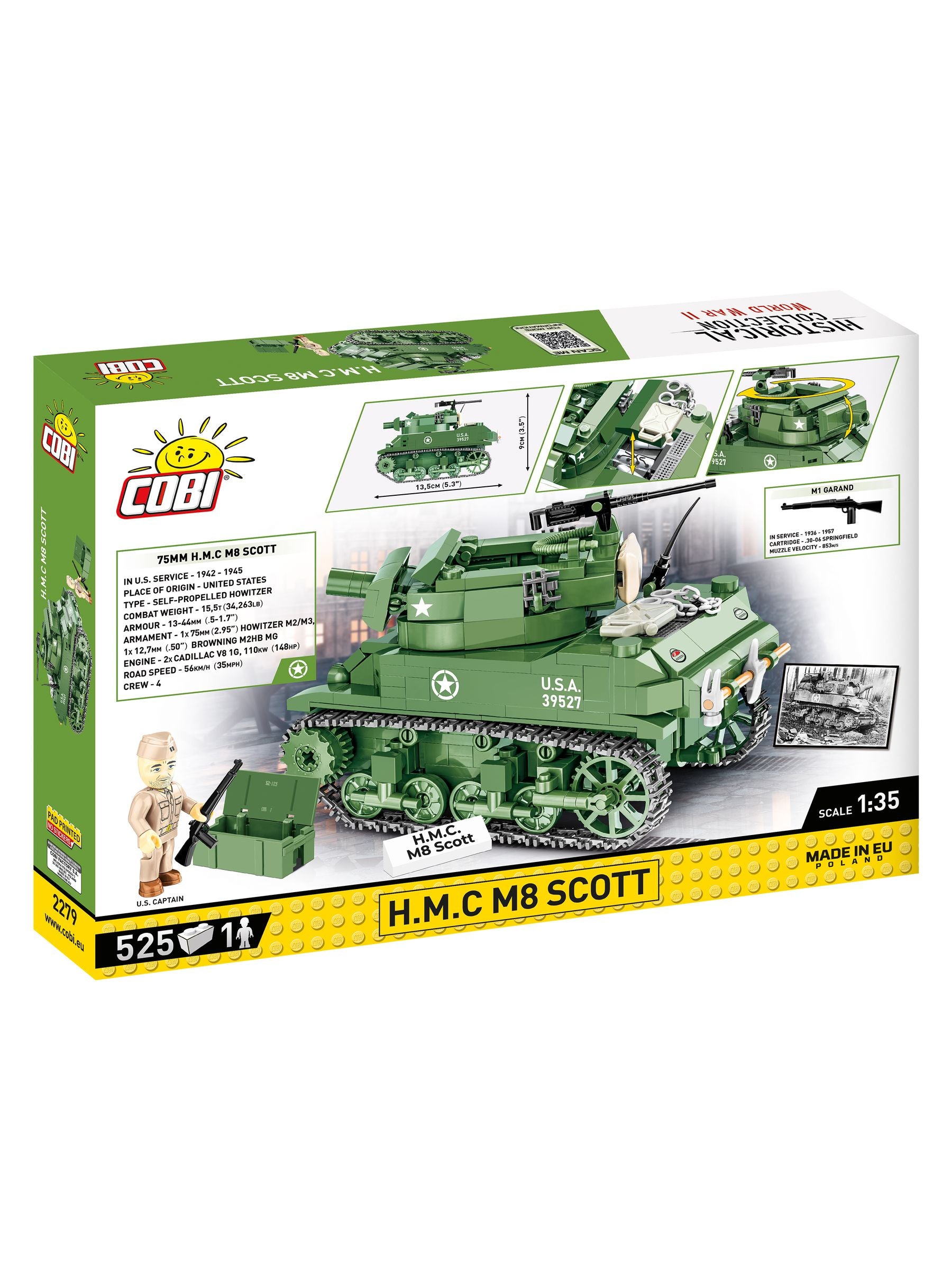 COBI model kit M8 Scott scale 1:35, imported from the UK