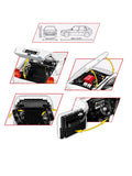 Cobi Lancia Delta HF Integrale model 1:12 scale - British product