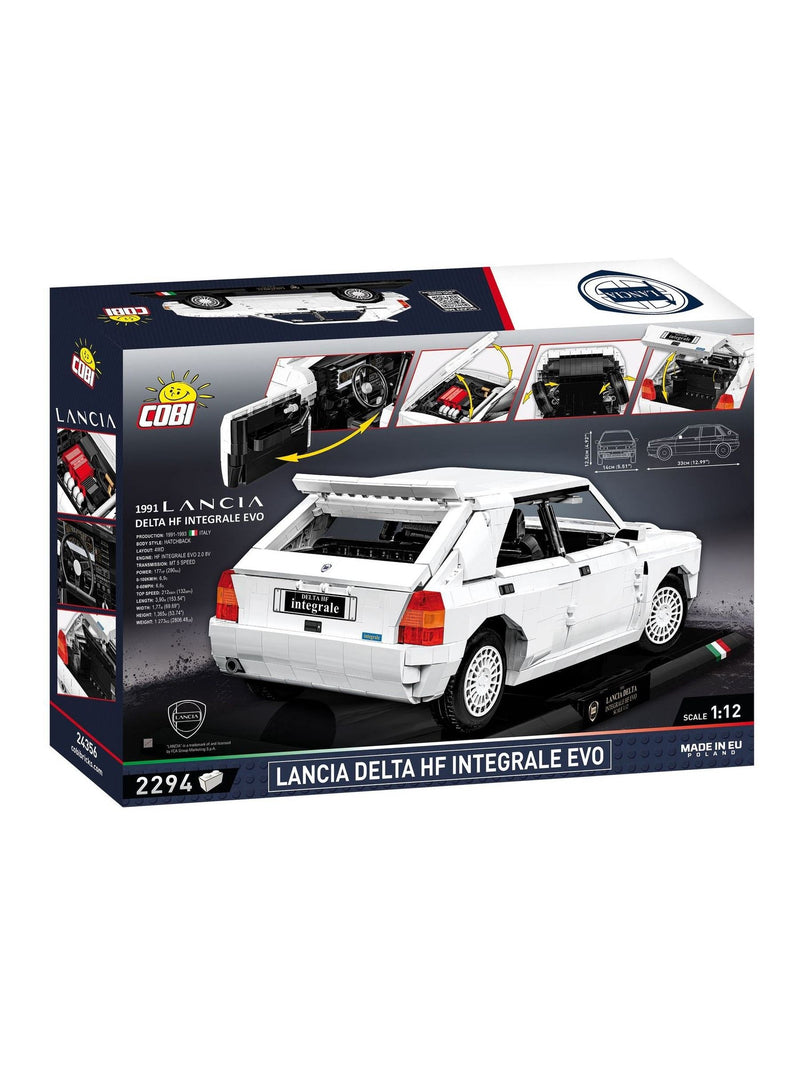 Cobi Lancia Delta HF Integrale model 1:12 scale - British product