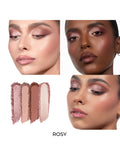 Natasha Denona Rosy Luxe Glam Compact quad palette (British brand)